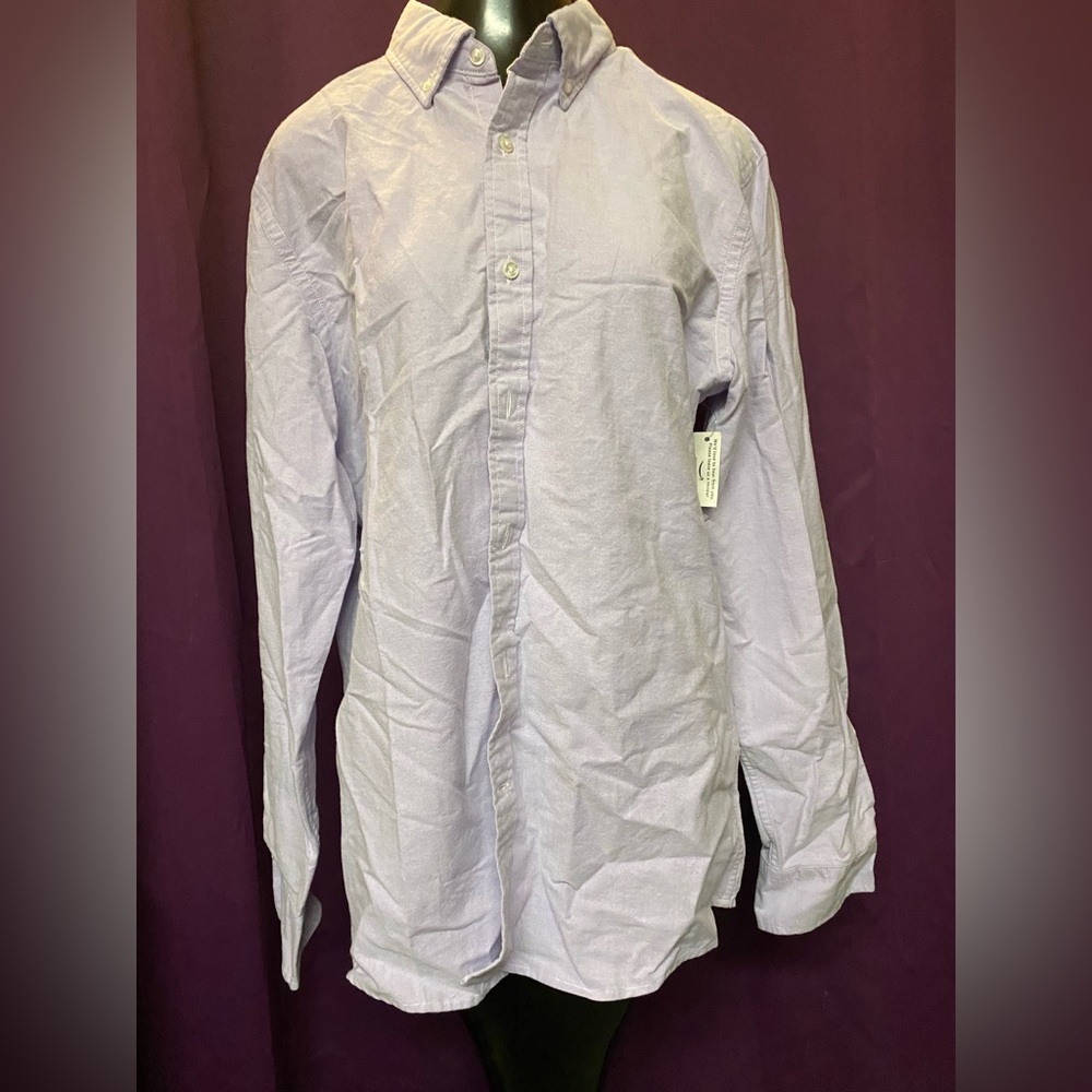 New Good-threads Oxford Shirt Size XL color light purple